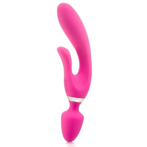 zenn Varita Vibro Tres Dobles 12.5 x 4cm Rosa