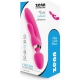 Vibro Wand Drie Dubbel 12,5 x 4cm Roze