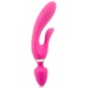 Vibro Wand Drie Dubbel 12,5 x 4cm Roze