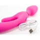 Vibro Wand Drie Dubbel 12,5 x 4cm Roze