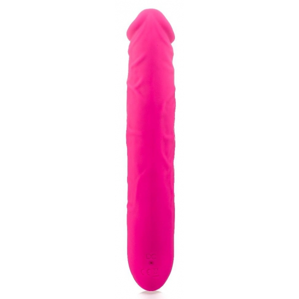 The Pink Vibrating Dildo 17 x 3.6cm Pink