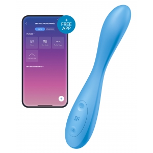 Satisfyer Verbundener Vibrator G-SPOT FLEX 4+ Satisfyer 20cm Blau