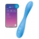 Vibro connected G-SPOT FLEX 4+ Satisfyer 20cm Blue