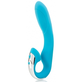 zenn Stimulateur vibrant Curved Blue 11.5 x 3.5cm Bleu