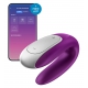 Stimolatore connesso Double Fun Satisfyer Viola