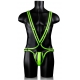 Body Glow - Canotta nero-verde chiaro