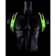 Glow Harness Sling Glow Black-Green Neon