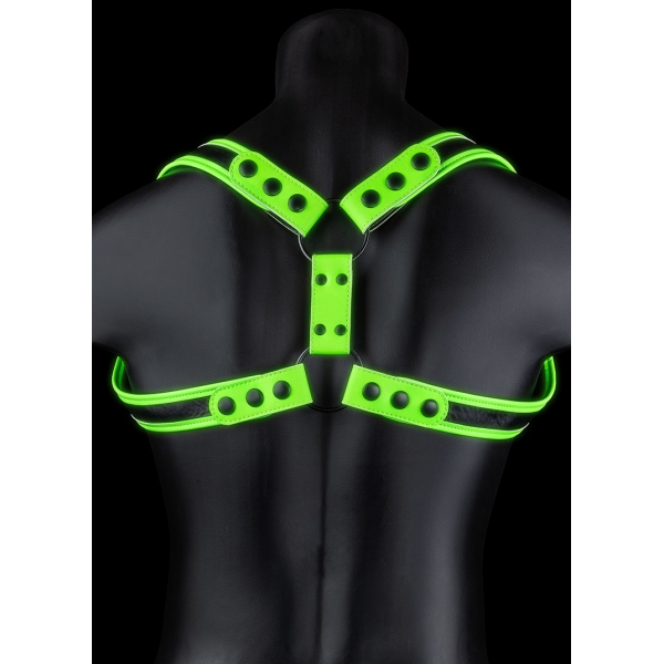 Glow Harness Sling Glow Black-Green Neon