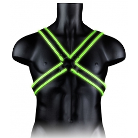 Imbracatura Cross Glow Nero-Verde chiaro
