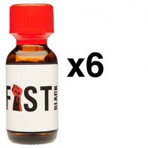 Fist Puño negro 25ml x6