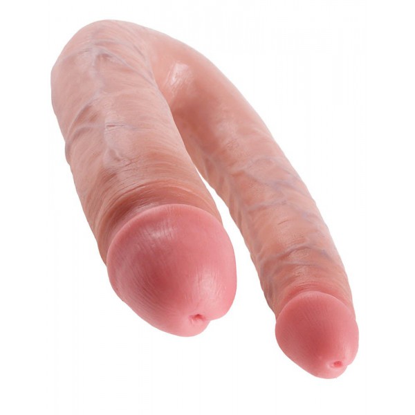 Dubbele Dildo U-vorm Probleem 17,8 x 4,3 cm Stoel