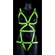 Phosphoreszierendes Geschirr Full Harness Glow