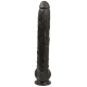 Consolador XXL Dick Rambone 34 x 6,4 cm Negro