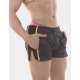 Jita Shorts Schwarz-Gold