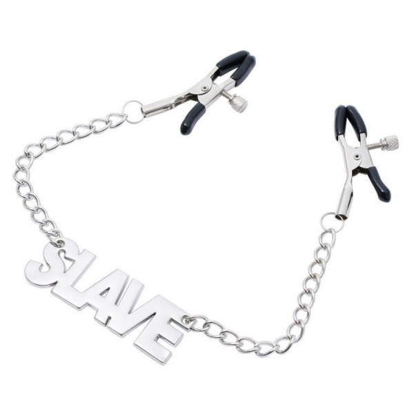 Nipple Clamp With Chain - Slave