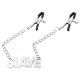 Pinza para pezones con placa Slave 40cm