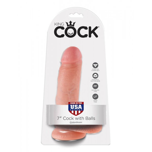 Dildo realistico King Cock 16 x 4.6 cm Sedia