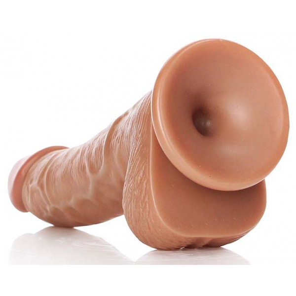 Realistische Dildos Balls Curved RealRock 12.5 x 3.6cm Latino