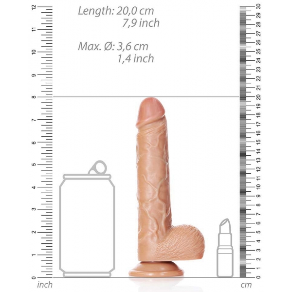 RealRock Mini Rechte Dildo 14,5 x 3,6cm Latino