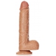 Realistic dildo STRAIGHT STRONG 19 x 5cm Latino