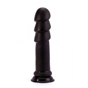 LoveToy Dildo Anale Ripples XXL 26 x 6,5 cm Nero