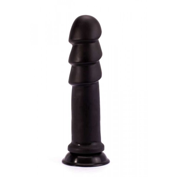 Anal Ripples XXL Dildo 26 x 6.5 cm Schwarz