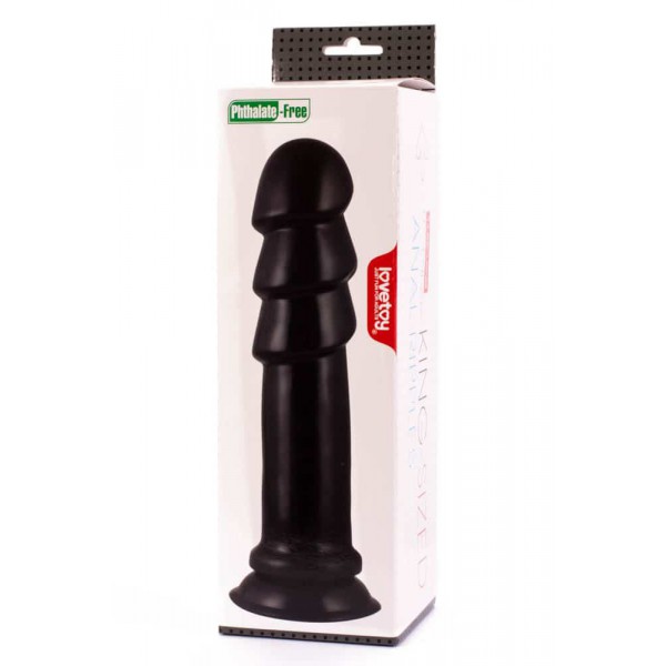 Anal Ripples Dildo XXL 26 x 6.5 cm Black