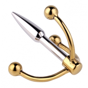 UrethralPlay Golden Claw Head Urethral Plug