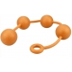 Reet Oranje Silicone Anaalballen 50 x 5,5cm