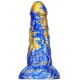 Dildo Cyrix 15.5 x 6cm Blue-Gold