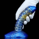 Dildo Fantasy Saperli 16 x 4.5cm Blau-Gold