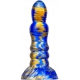 Consolador Fantasy Peern 17 x 4.7cm Azul-Oro