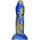 Dildo Fantasy Croq 19 x 5cm Blauw-Goud