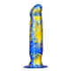 Consolador Fantasy Marbex 19 x 4cm Azul-Oro