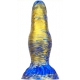 Dildo Fantasy Duxel 17 x 6 cm blu-oro