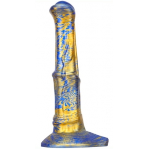 MetallicAnal Consolador Joll 23 x 5,5cm Azul-Oro