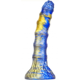 Dildo Fantasy Bamspin 15 x 3,3 cm blu-oro