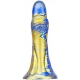 Dildo Fantasy Dukix 14 x 4,4 cm Blu-Oro