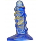 Dildo Fantasie Bulstrix 15 x 5,5cm Blauw-Goud