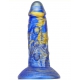 Dildo Fantasy Bulstrix 15 x 5,5 cm blu-oro