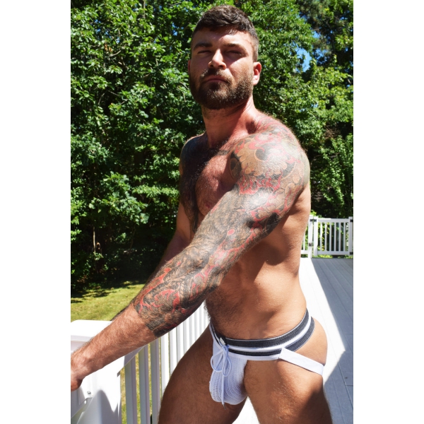 Jockstrap Knockout Breedwell Weiß