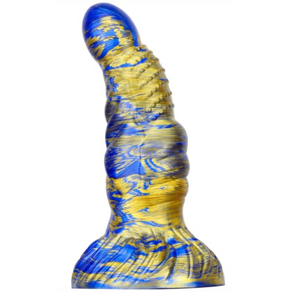 Dildo Fantasy Nirp 15 x 5,3 cm Blu-Oro