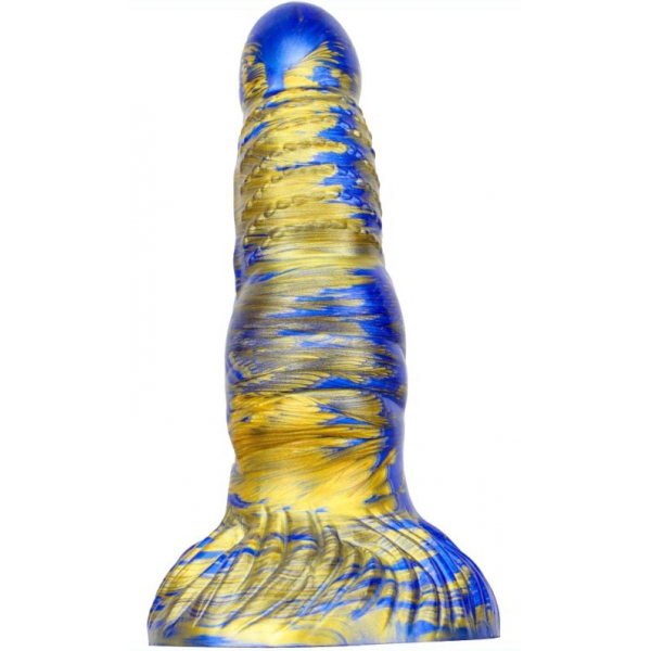 Dildo Fantasy Nirp 15 x 5,3 cm Blu-Oro