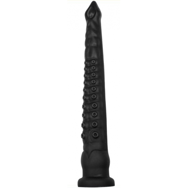 Dildo Oktoop S 30 x 4,5 cm nero