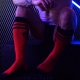 HEX SOCKS Hoge Sokken Rood