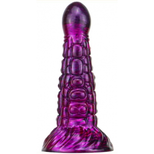 MetallicAnal Dildo Ninja Fantasy 16 x 5,2 cm viola-nero