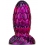 Gode Oeuf de Dragon Warnax 13 x 7cm Violet-Noir