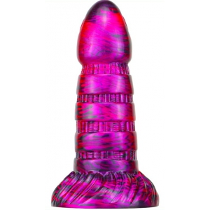 MetallicAnal Torff Dildo 16 x 5.8cm Violett-schwarz