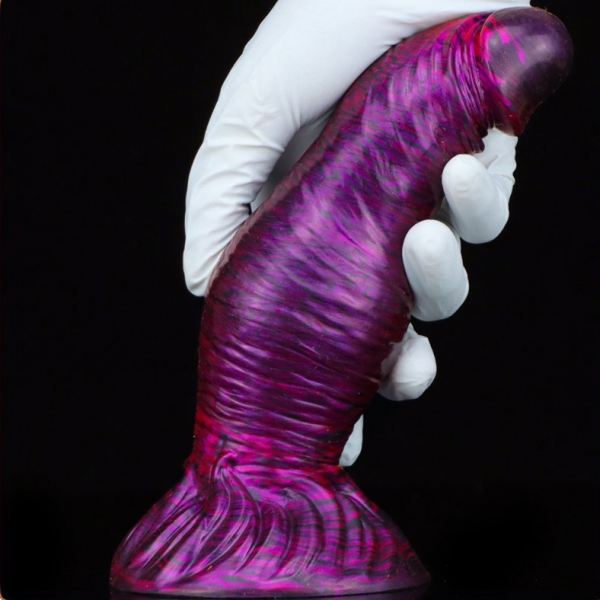 Fantasy Dildo Duxel 17 x 6cm Purple-Black