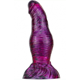 MetallicAnal Dildo de Fantasia Duxel 17 x 6cm Purple-Black